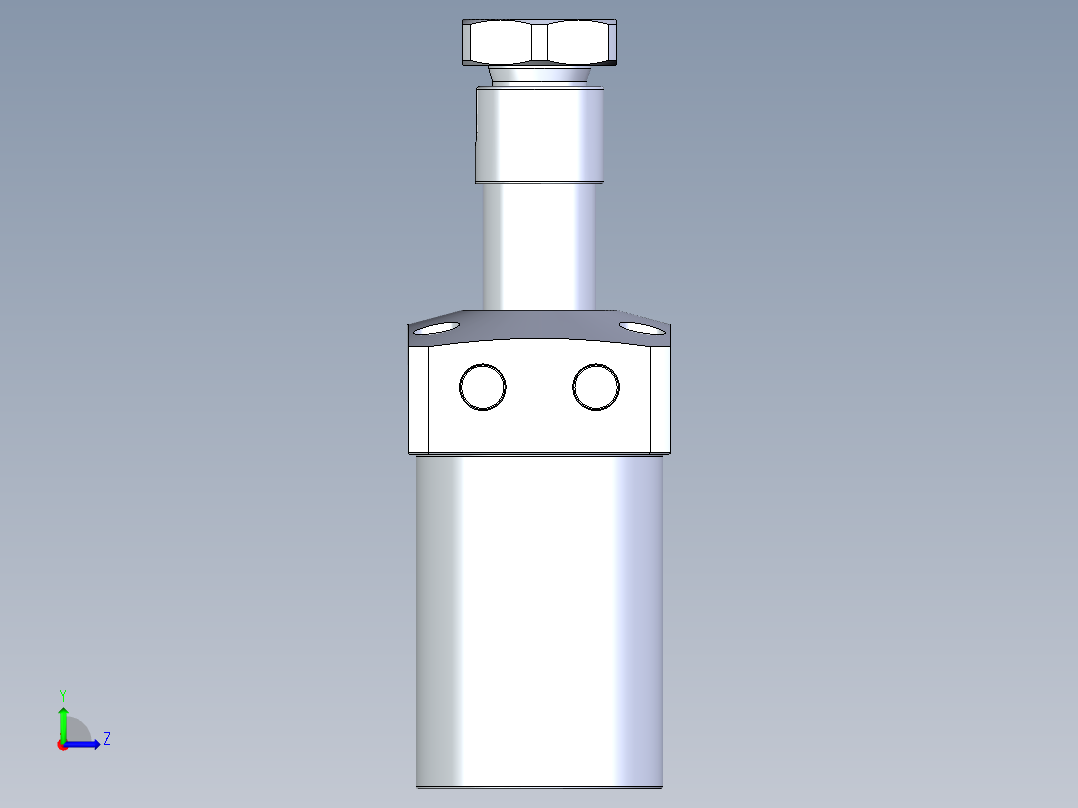 KOSMEKLHA0480-SL-Q15多系列多零件图纸模型左视图