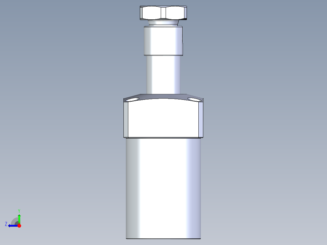 KOSMEKLHA0480-SL-Q15多系列多零件图纸模型右视图