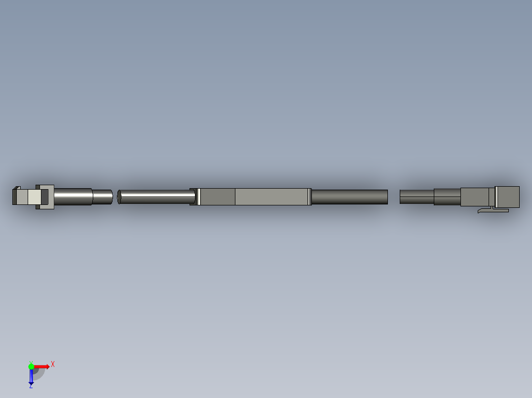 基恩士CA-D1W_2_kc图纸模型俯视图