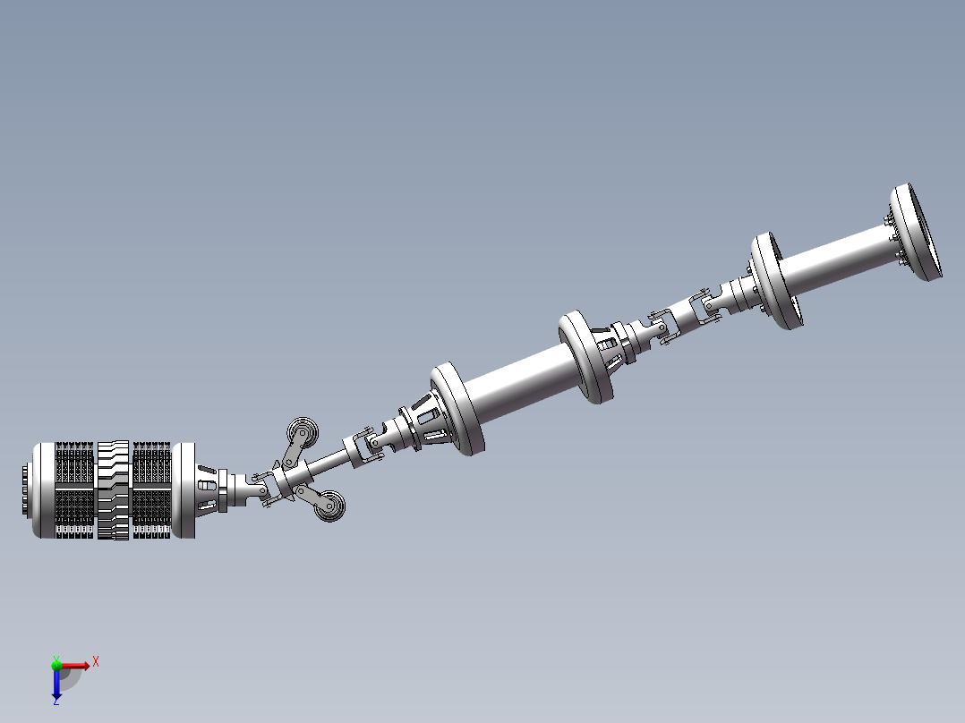 管道机器人俯视图