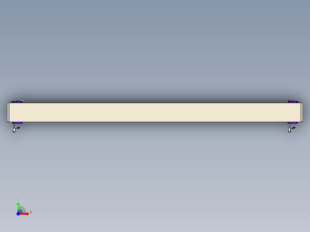 威洛博VL系列直线电机模组-2VL22H1-S3050前视图