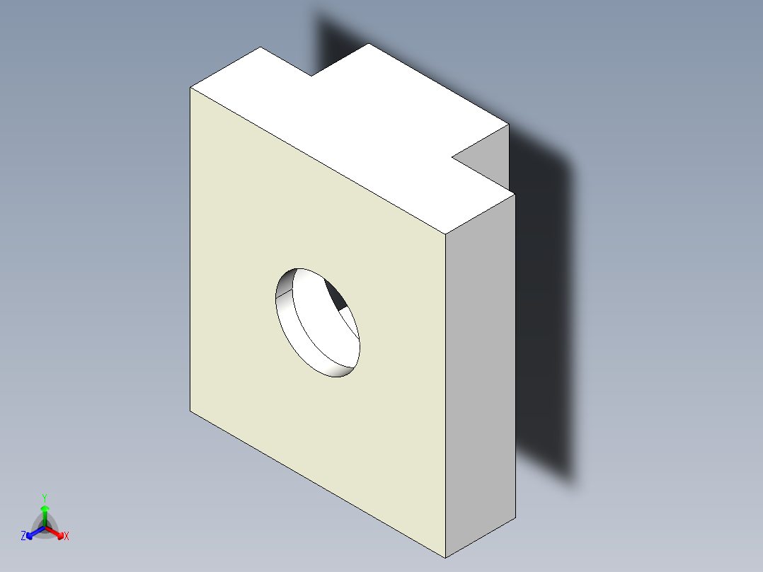 定位配件2311(A)-3D多系列多零件图纸模型正等轴测图