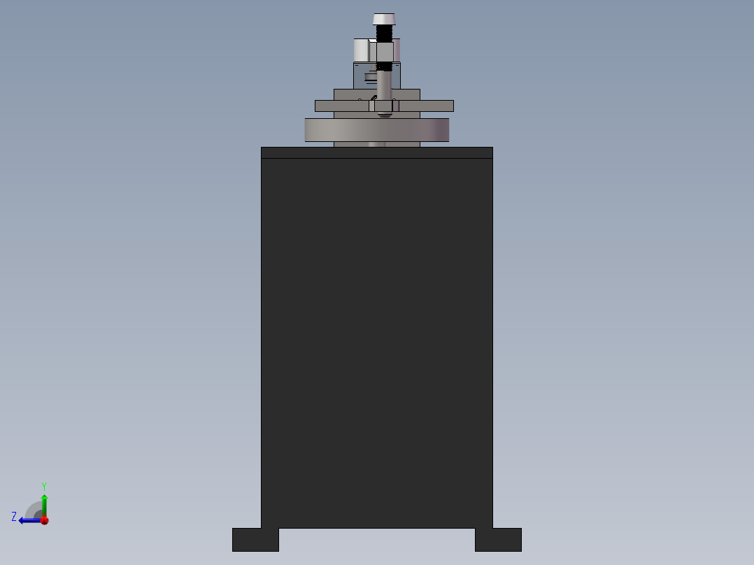 摩擦磨损实验机sw20可编辑右视图