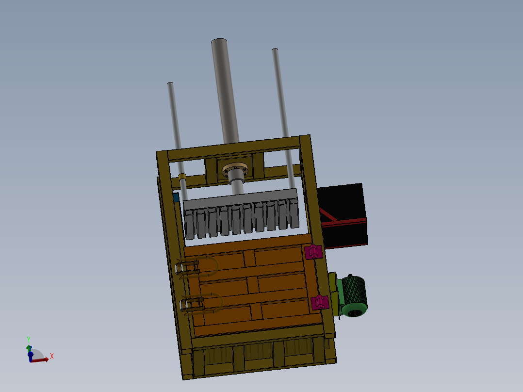小型液压打包机sw16可编辑