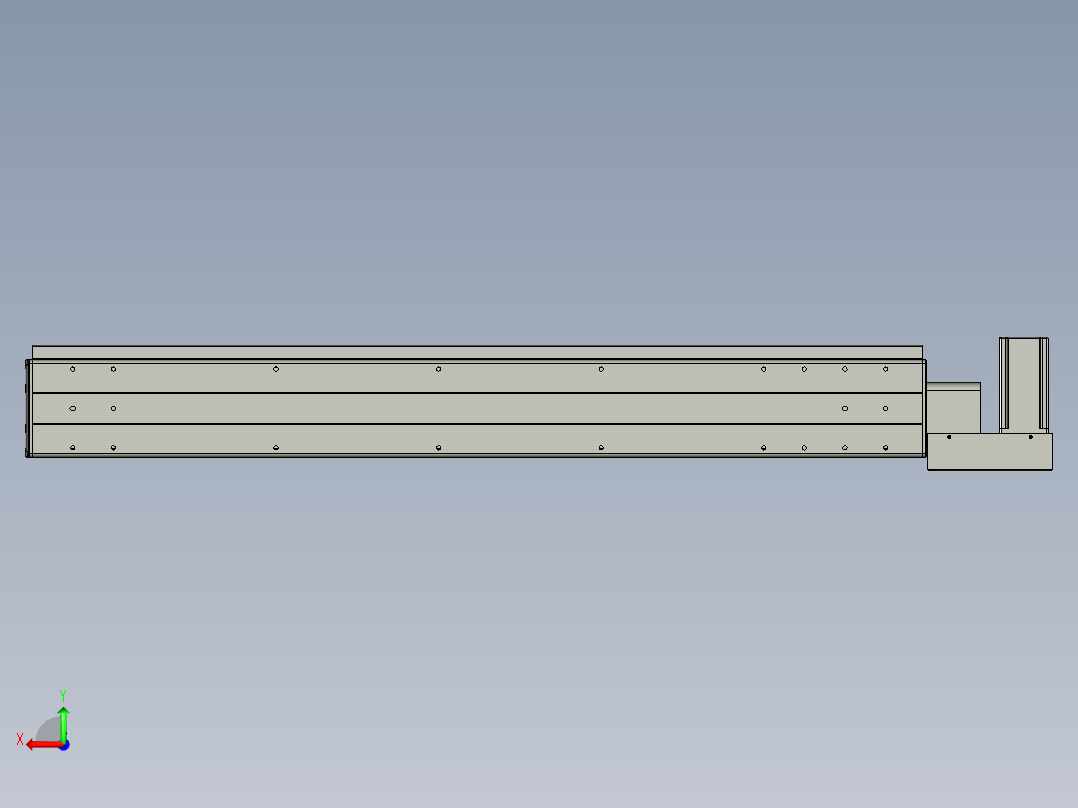 威洛博VBF12-S850-BL后视图