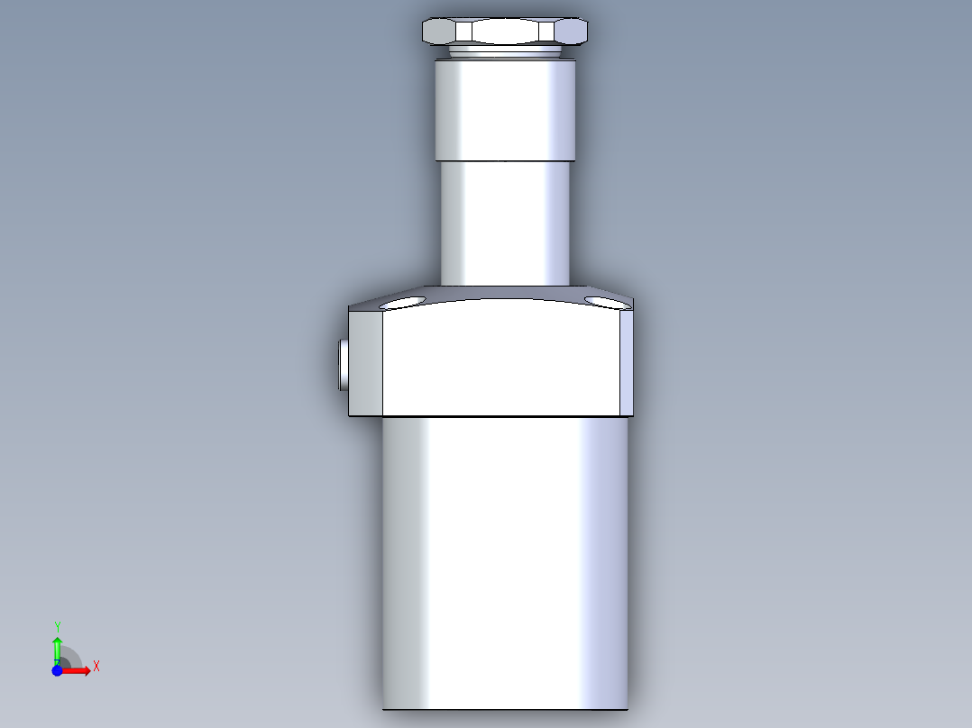 KOSMEKLHA1050-CL-Q35多系列多零件图纸模型前视图