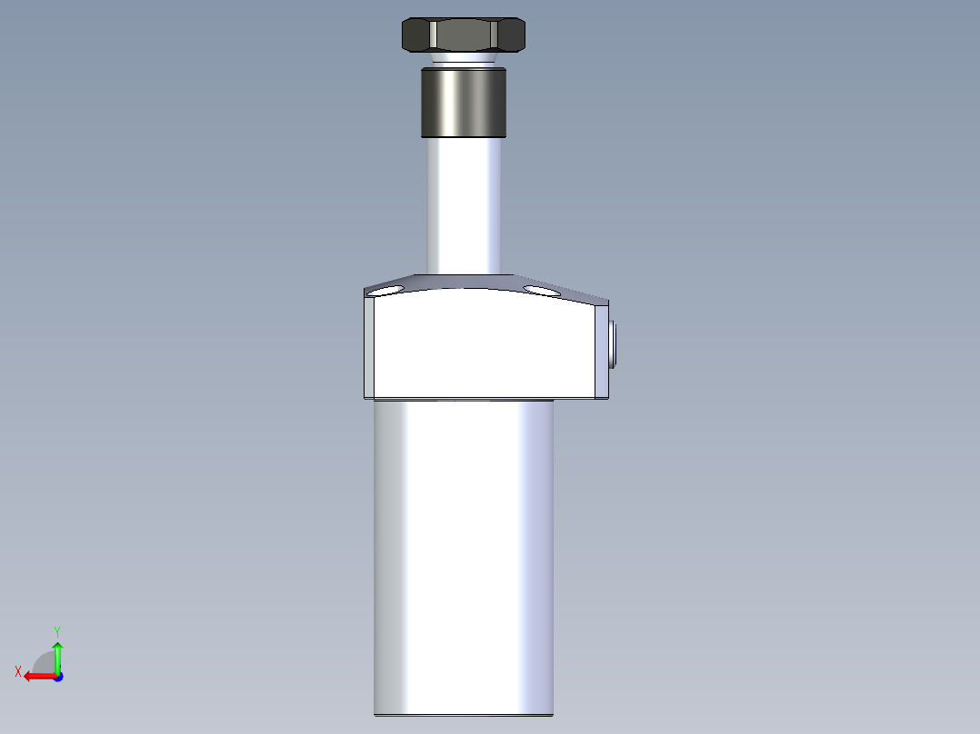 KOSMEKLHA0360-GR-Q20_R01多系列多零件图纸模型后视图