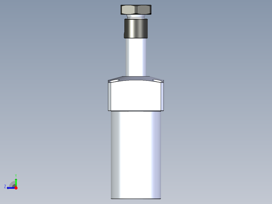 KOSMEKLHA0360-GR-Q20_R01多系列多零件图纸模型右视图