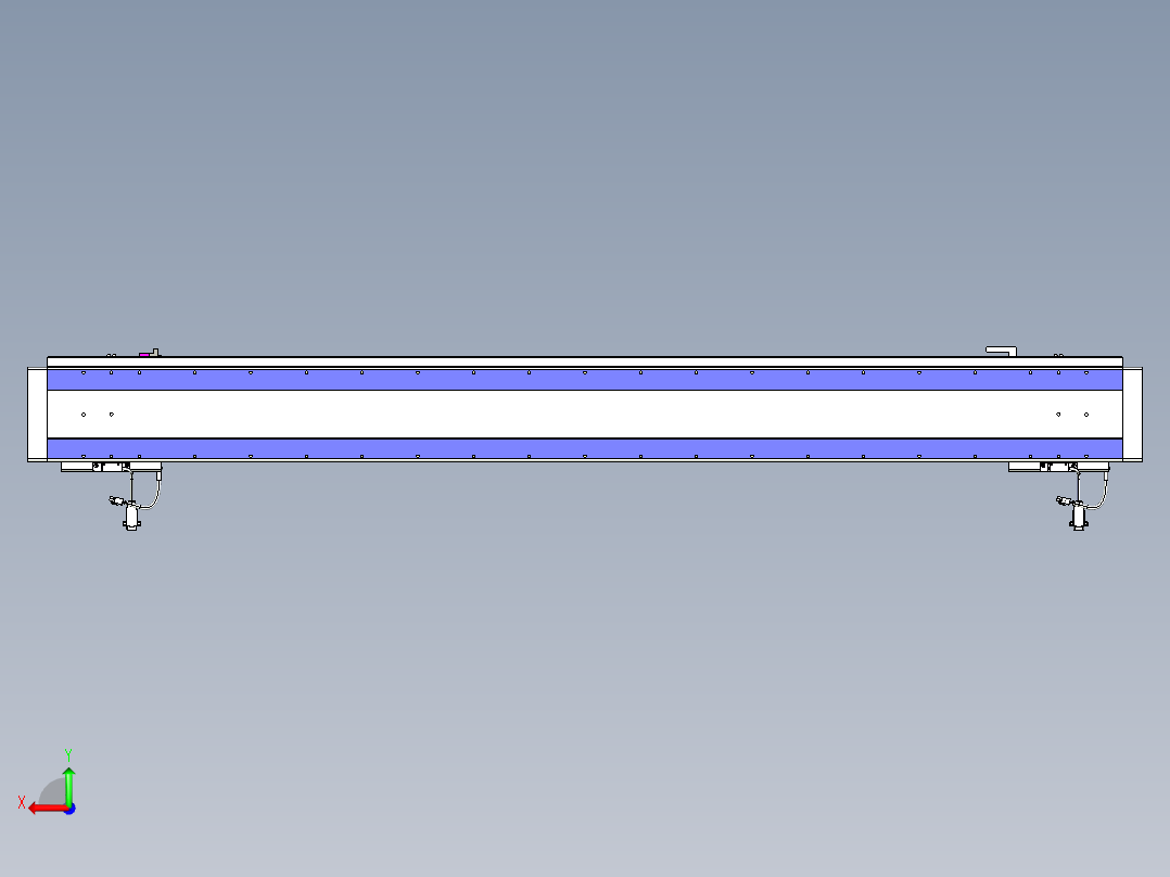 威洛博VL系列3d模型模组2VL17E2Y-S1500后视图