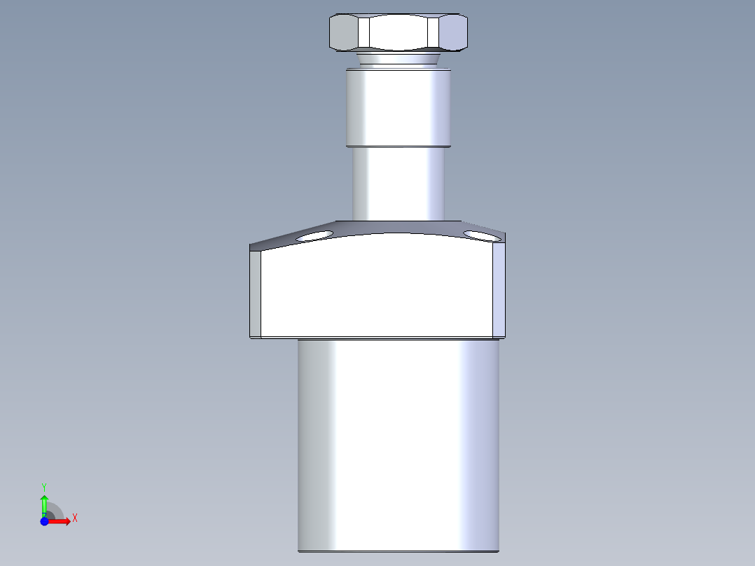 KOSMEKLHA0480-SL多系列多零件图纸模型前视图