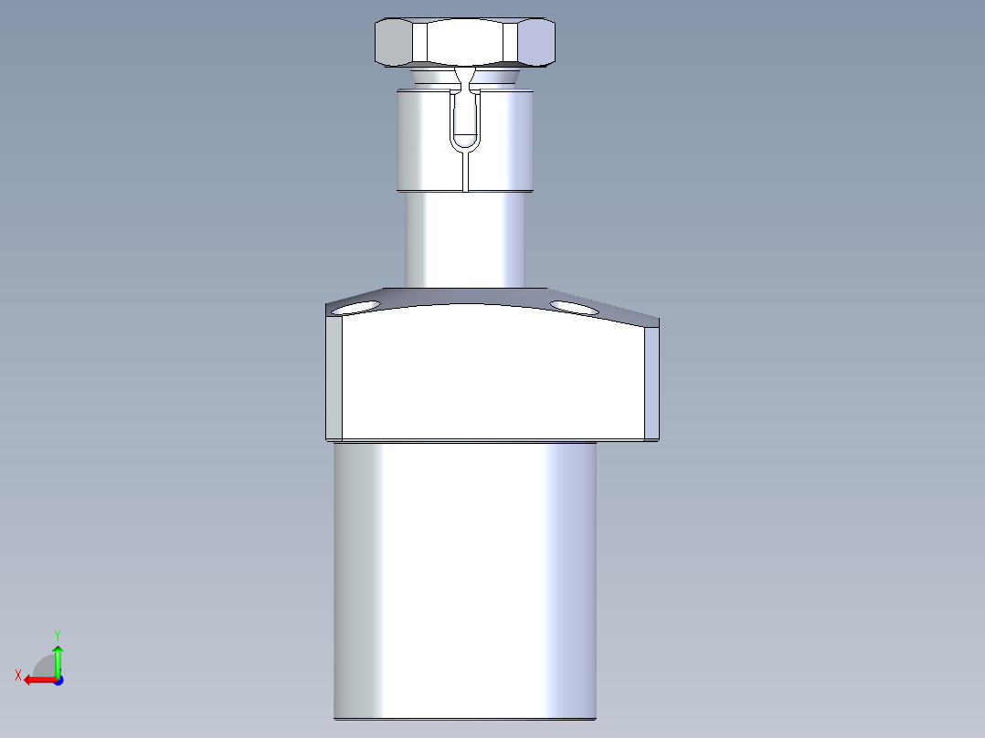 KOSMEKLHA0480-SL多系列多零件图纸模型后视图
