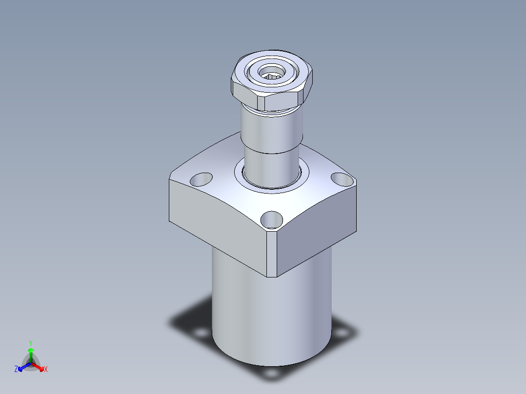 KOSMEKLHA0480-SL多系列多零件图纸模型正等轴测图