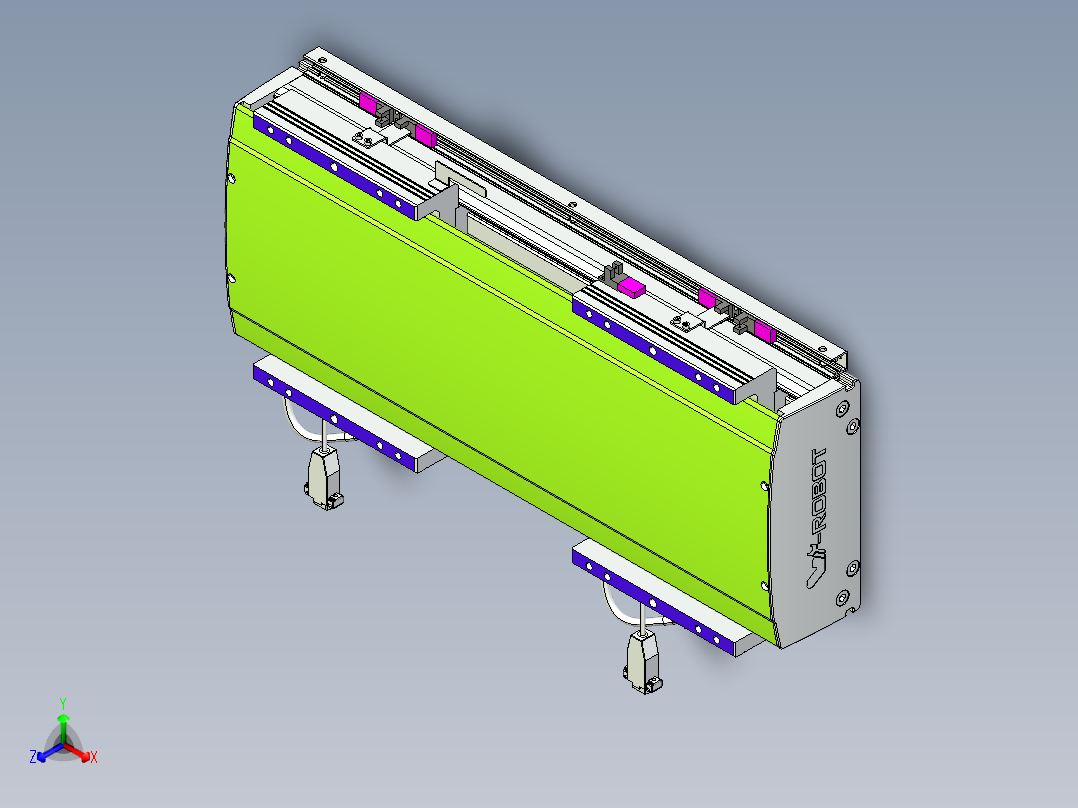 威洛博VL系列3d模型模组2VL22H2Y-S150正等轴测图