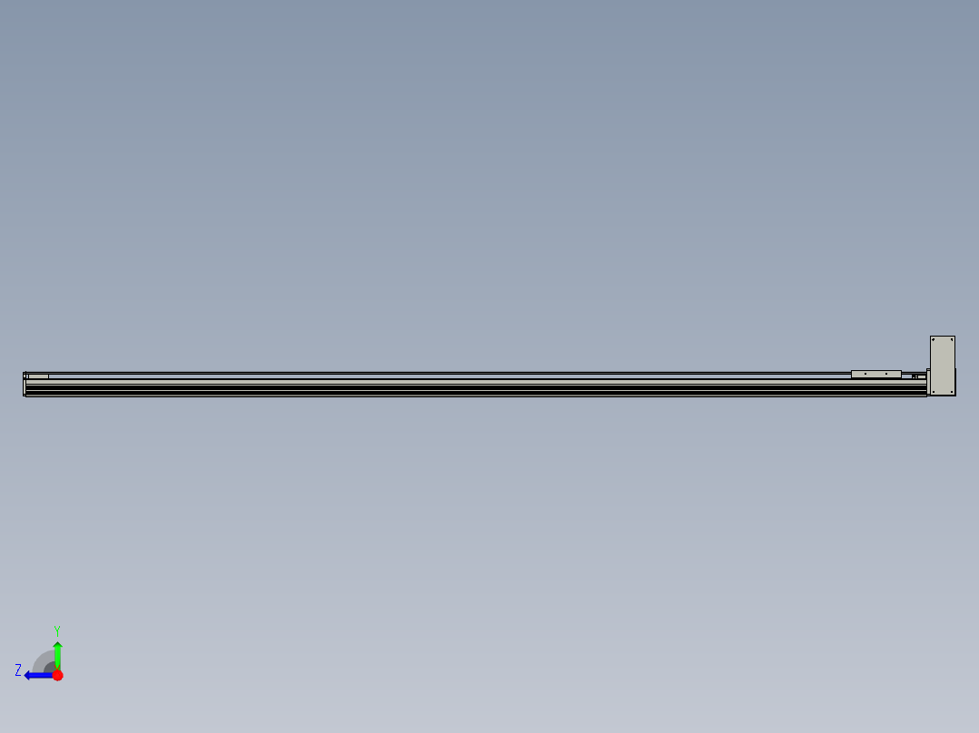 CCTL模组同步带-TL135B-LU-2300右视图
