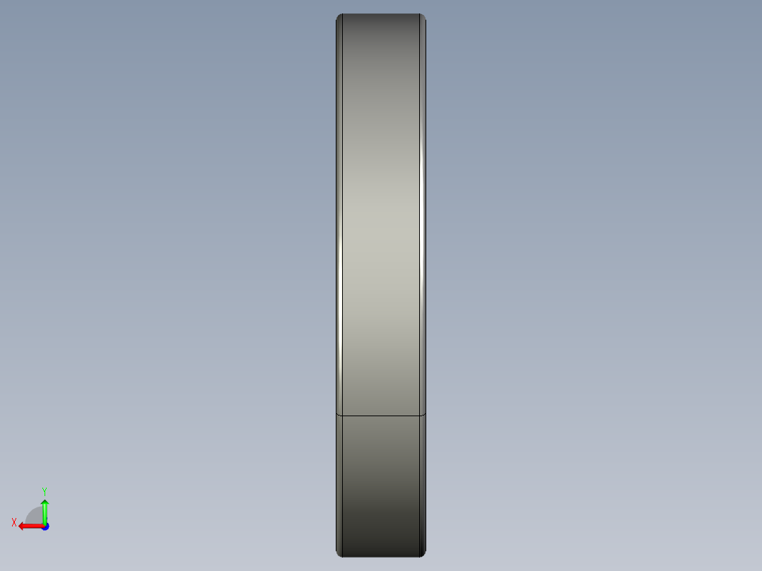 深沟球轴承6022后视图