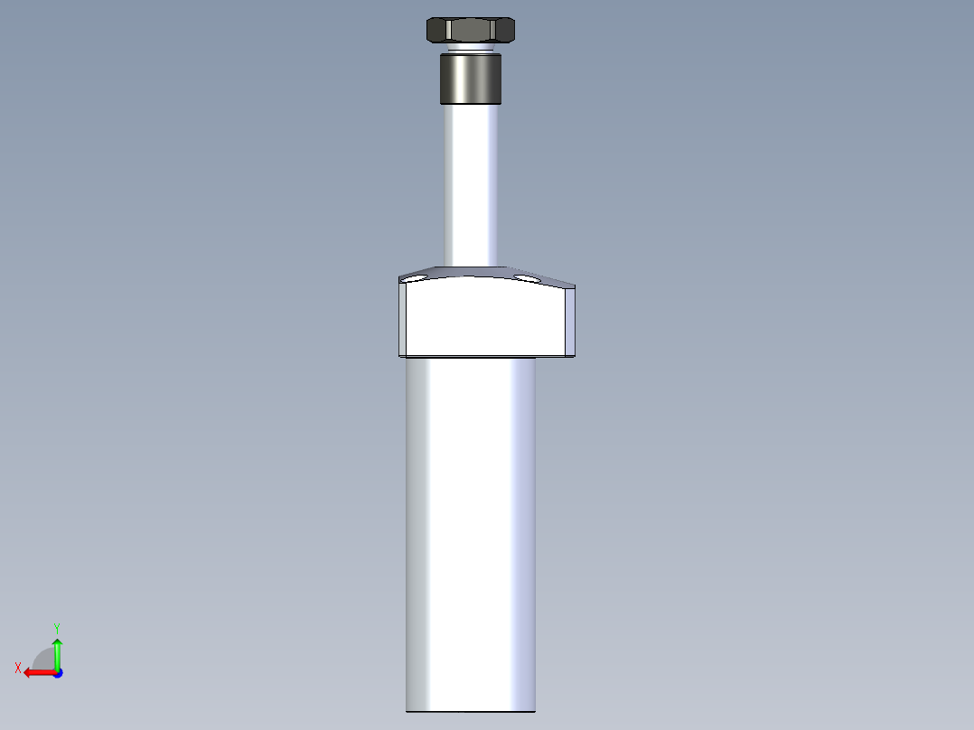 KOSMEKLHA0360-SR-Q35_R01多系列多零件图纸模型后视图