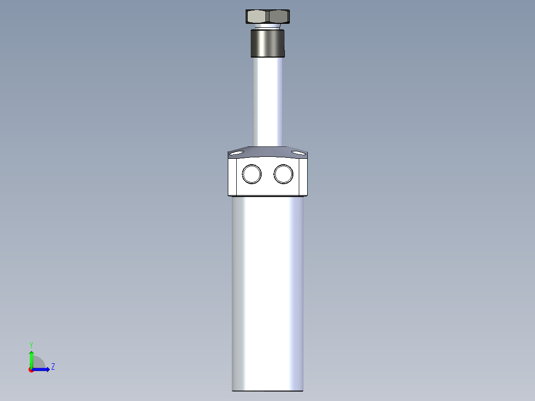 KOSMEKLHA0360-SR-Q35_R01多系列多零件图纸模型左视图