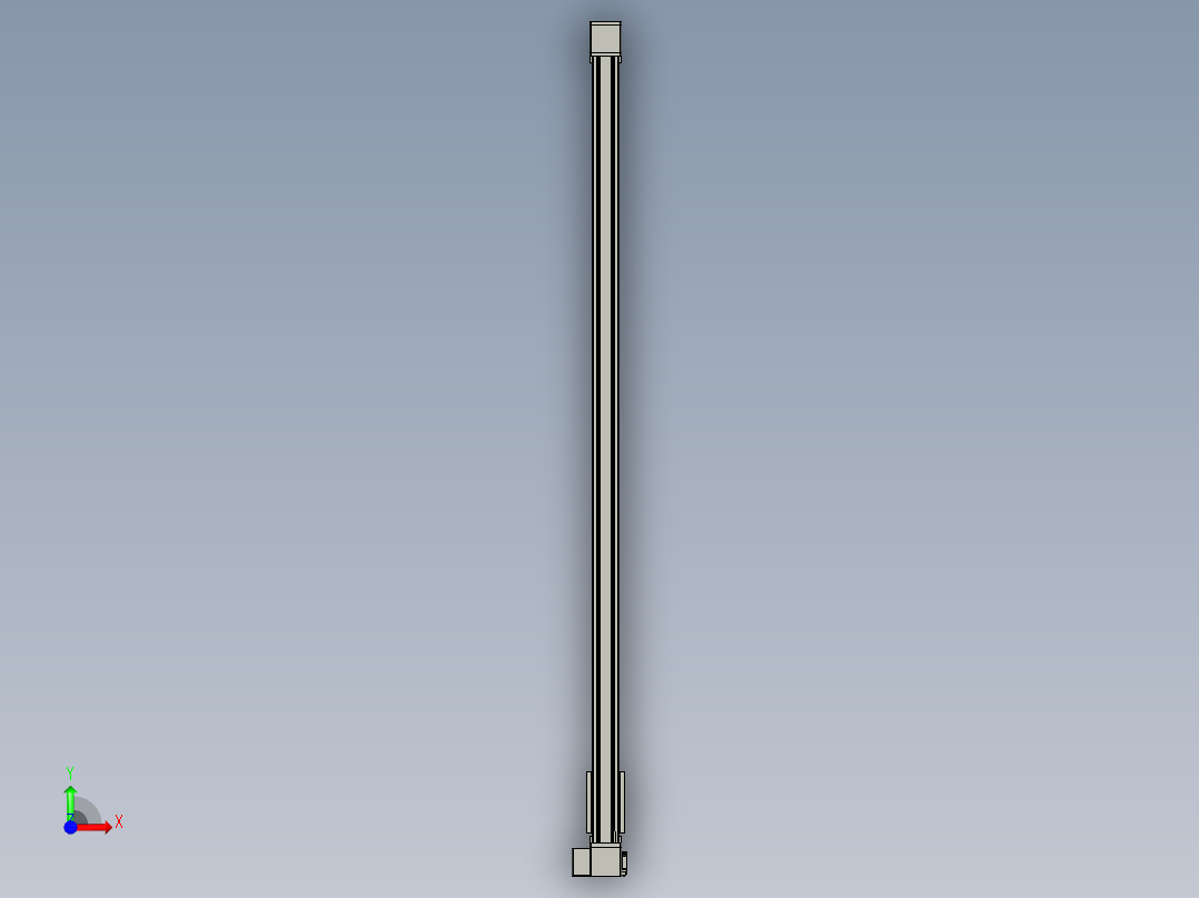 欧规系列-GB8-L96-S2100-BLU-P40-MS3前视图