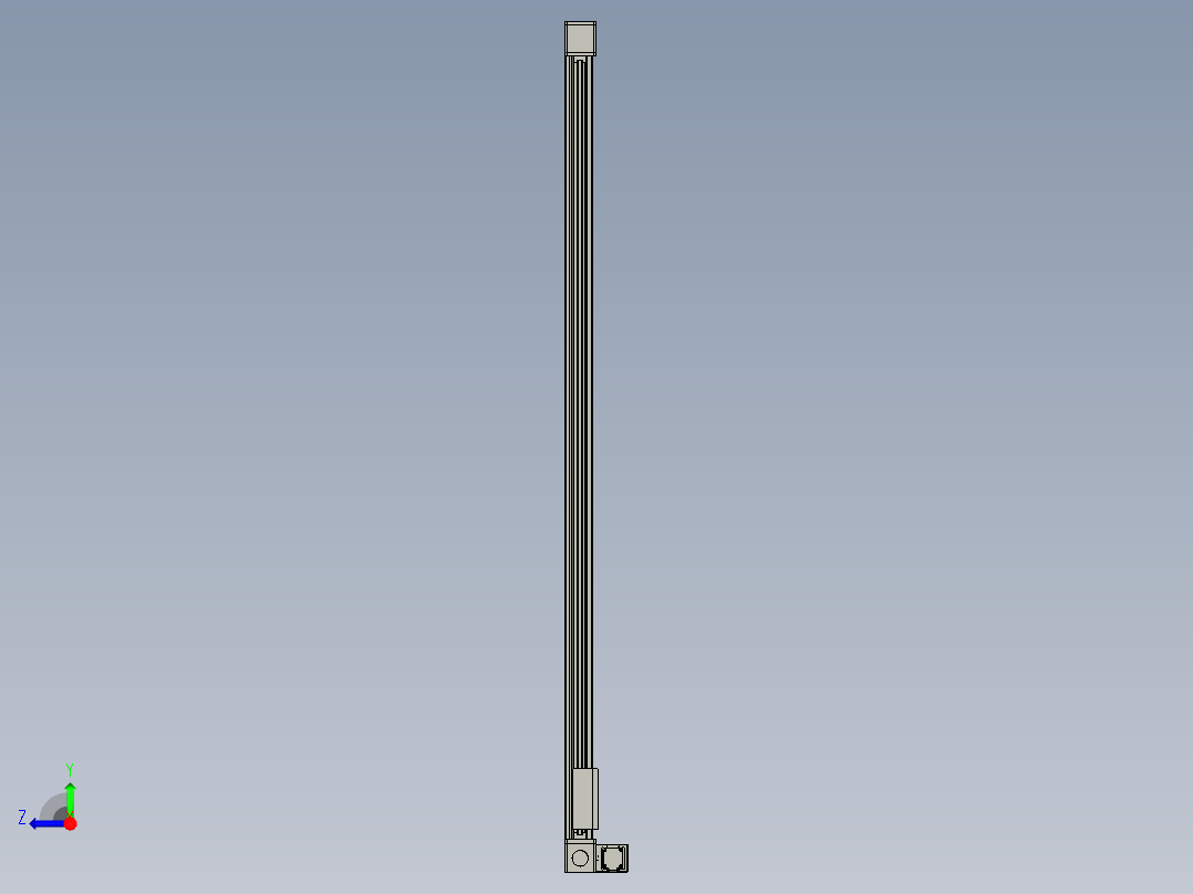 欧规系列-GB8-L96-S2100-BLU-P40-MS3右视图