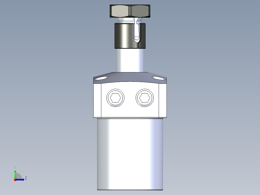 KOSMEKLHA0360-GR-Y30_R01多系列多零件图纸模型左视图