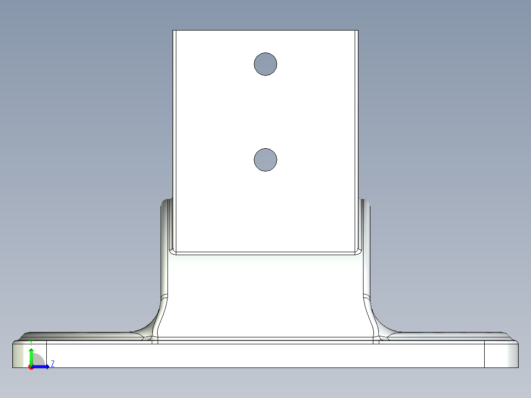 型材-BR 40X40 FLOOR MOUNT BASE KJN40BASE左视图