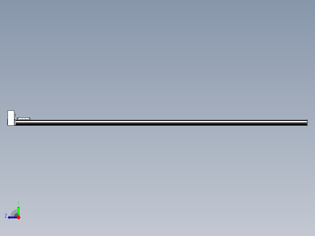 同步带全封闭直线模组TPA-HCB-105D-90-L2700-RU-C-P20-N3右视图