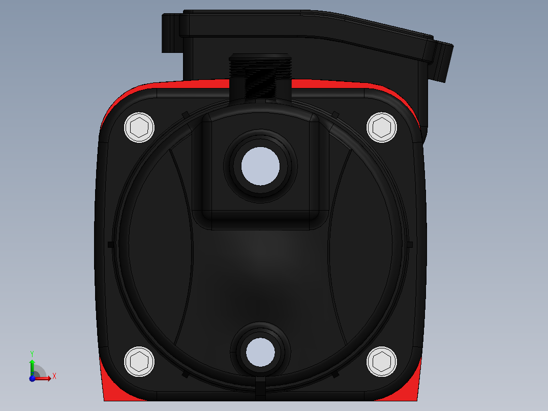 电动水泵前视图