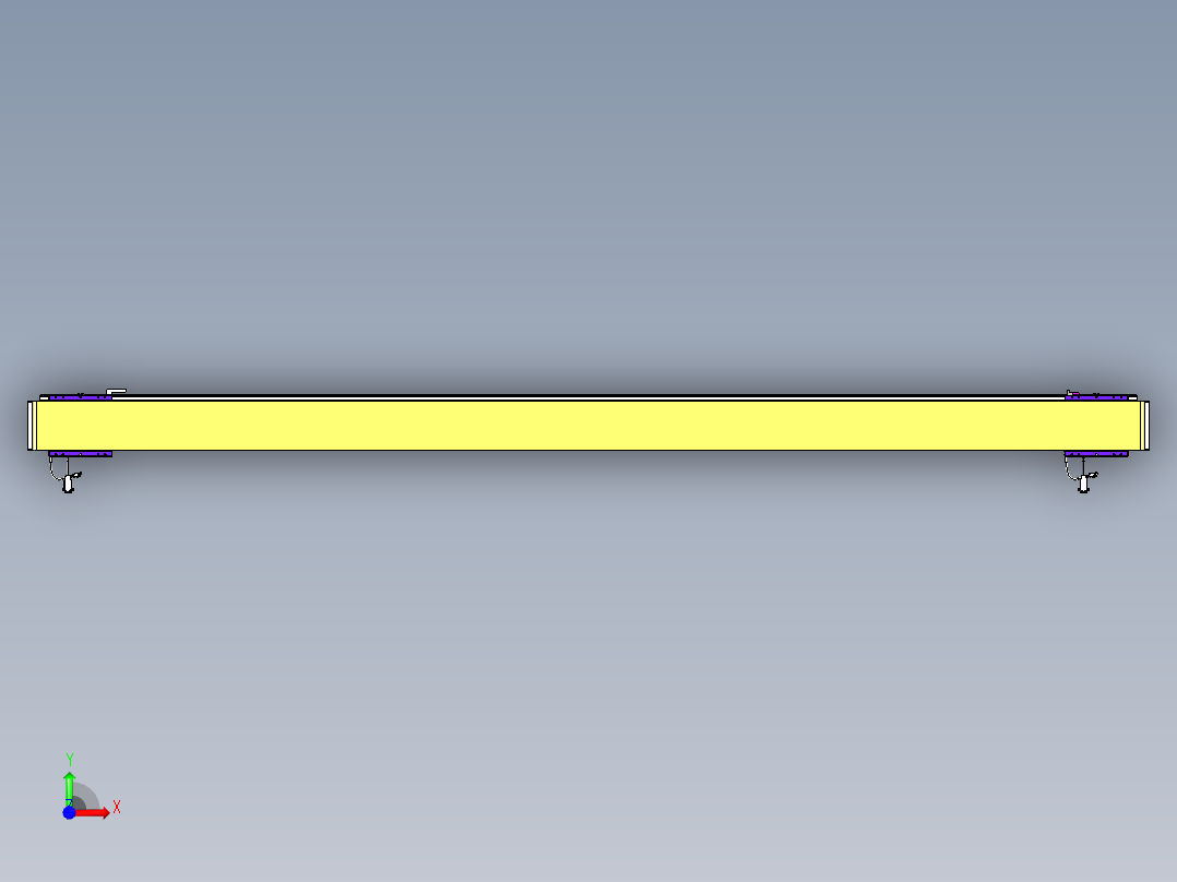 威洛博VL系列3d模型模组2VL14S2Y-S2700前视图