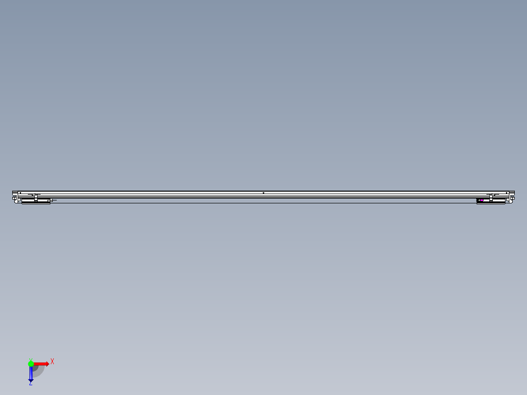 威洛博VL系列3d模型模组2VL14S2Y-S2700俯视图