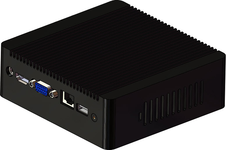 mini-itx微型电脑模型机箱