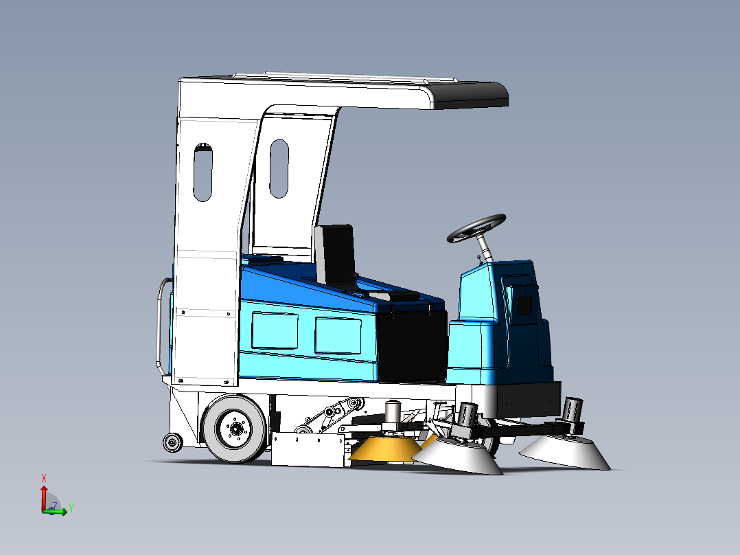 小型<span style='color: red'>扫地</span><span style='color: red'>车</span>
