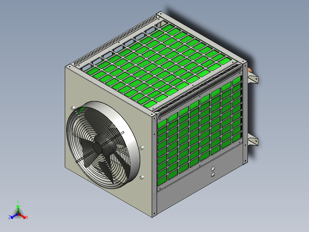 <span style='color: red'>热泵</span>3D模型