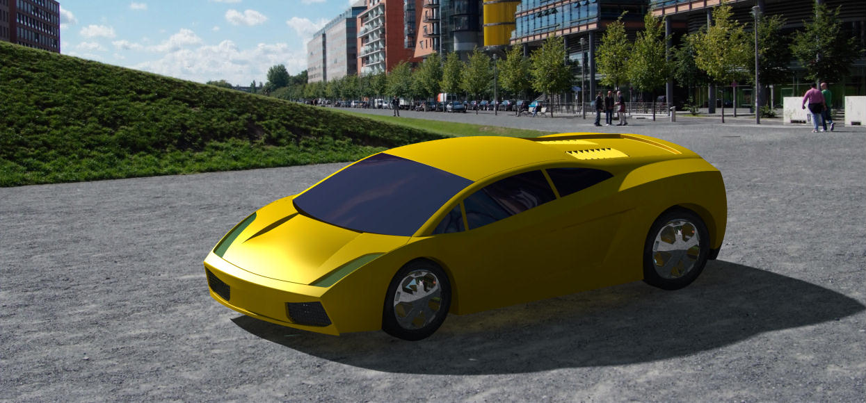 CATIA兰博基尼全套建模