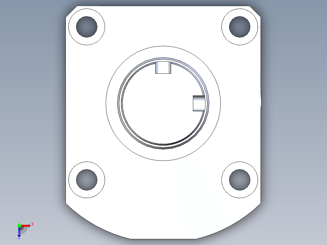 KOSMEKLT0480-GL-F多系列多零件图纸模型多系列多零件图纸模型俯视图
