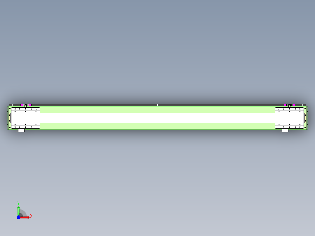 威洛博LC系列3d模型模组2LC17E2Y-S1650前视图