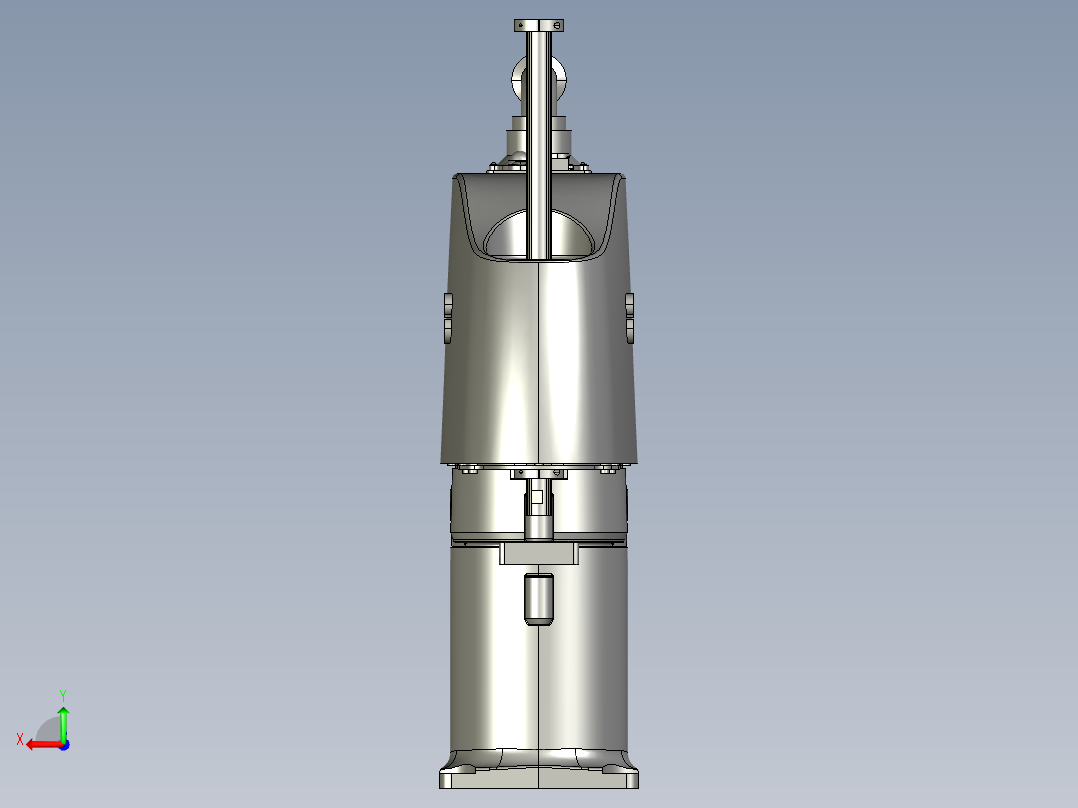 ABB全系列机器人3-3D模型 (8)后视图