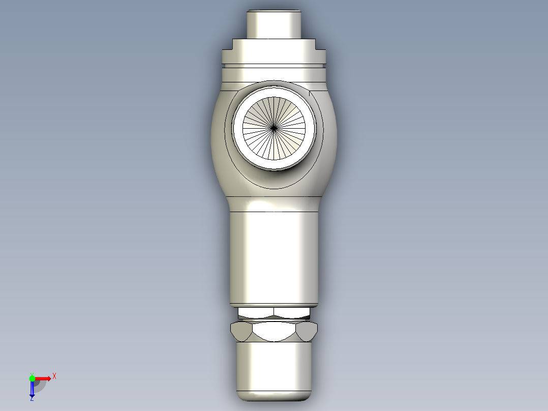 安全-泄压阀3-4英寸俯视图