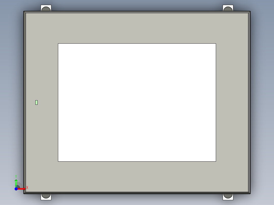 基恩士VT3-V7_kc图纸模型前视图