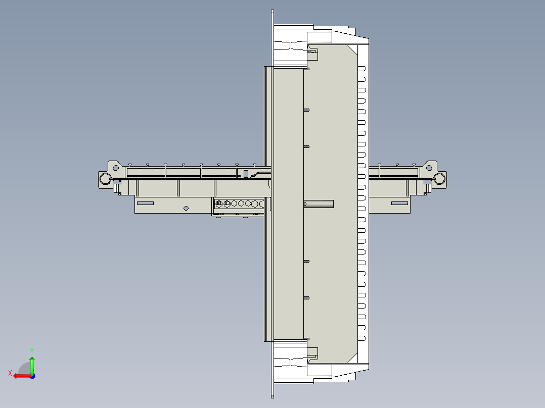 电器柜 电控柜 (122) 机械设计素材后视图