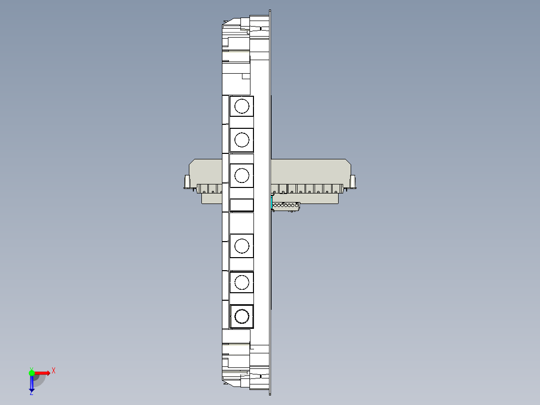 电器柜 电控柜 (122) 机械设计素材俯视图