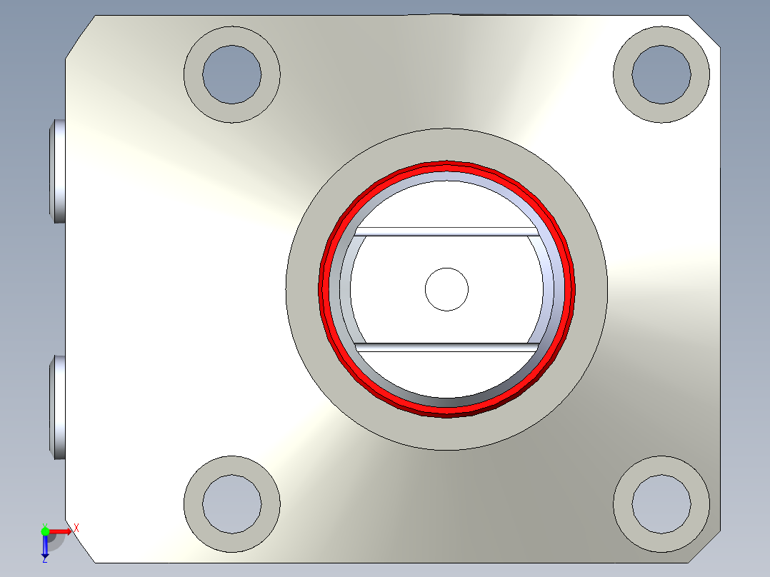 KOSMEKLHS0480-Gx-P多系列多零件图纸模型俯视图