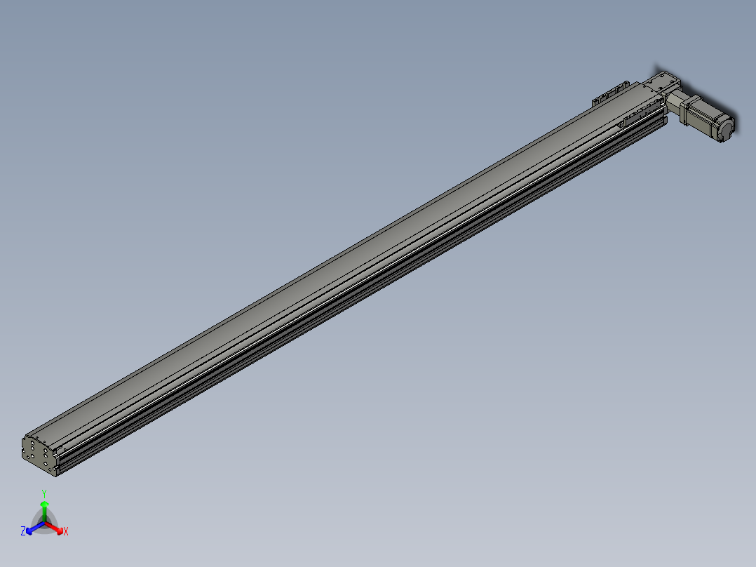 东锦同步带传动-直线滑台模组DH120B-L125-S1900-BL-P400W-C3