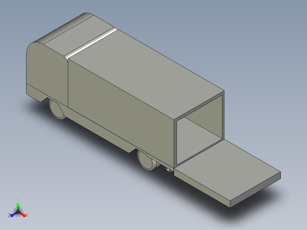 1G059--汽车升降尾板的结构设计UG三维+答辩PPT