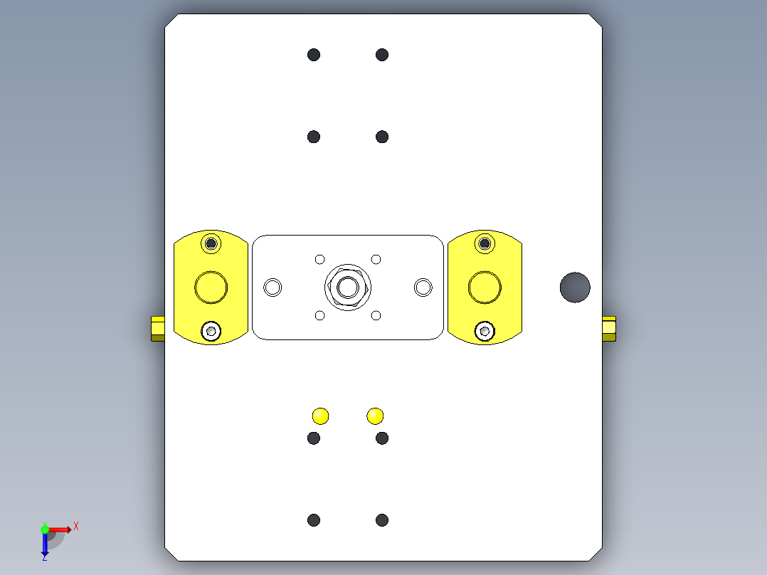 常用机械结构 (413)俯视图