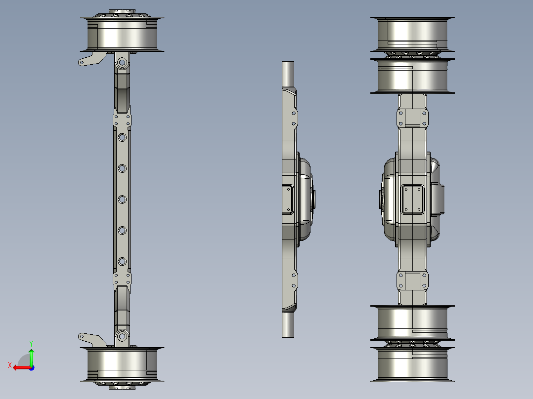 卡车车桥 车桥885271===20后视图