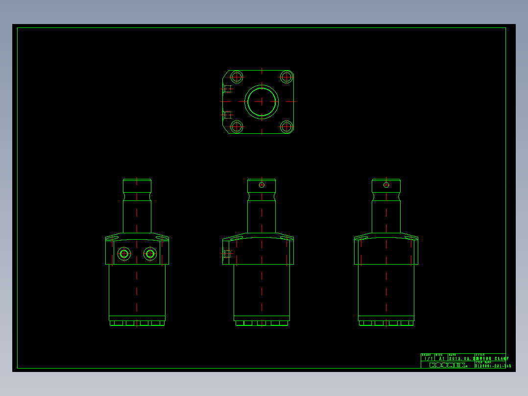 KOSMEKTLA4001-2JL-Y45多系列多零件图纸模型