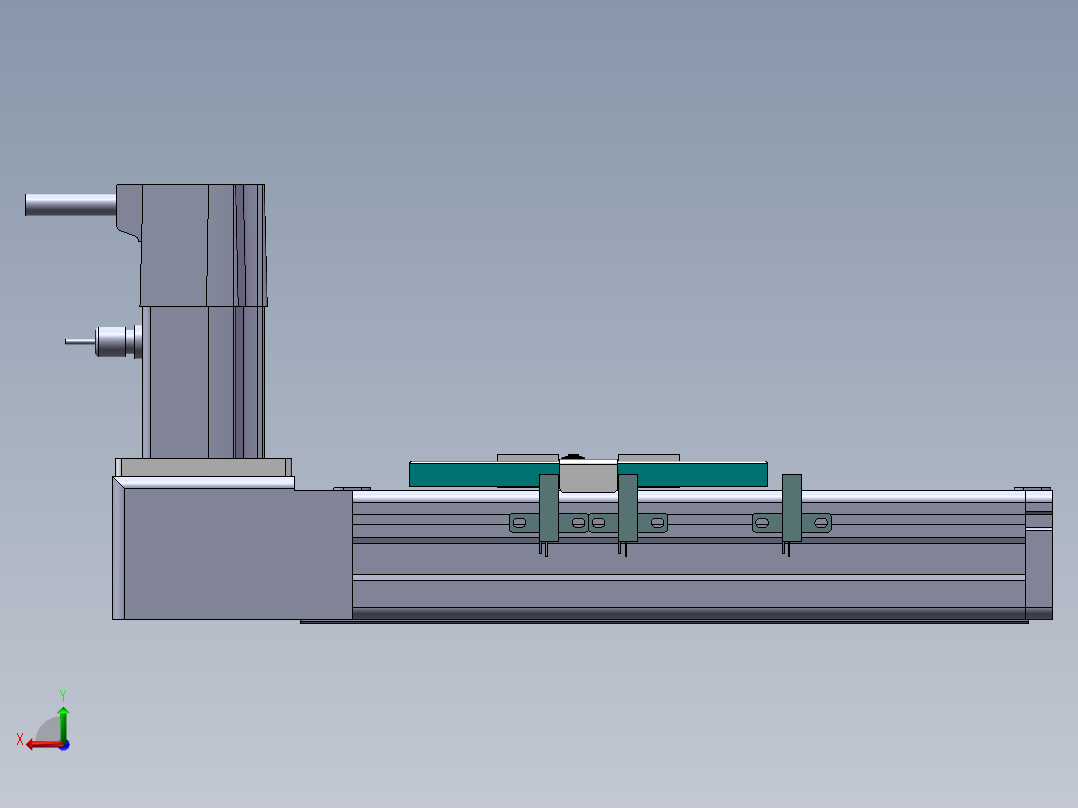 MTB同步带半封闭MTB6-BW-100W后视图