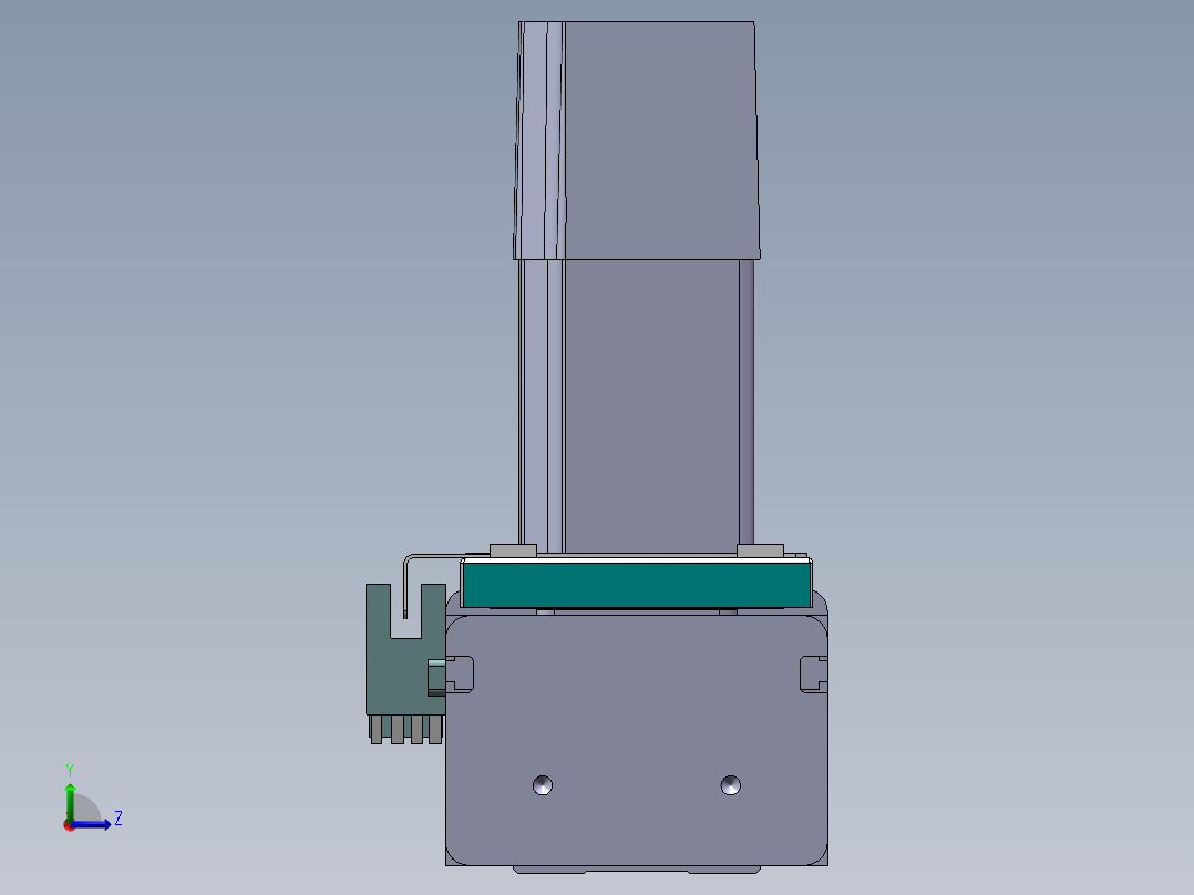 MTB同步带半封闭MTB6-BW-100W左视图