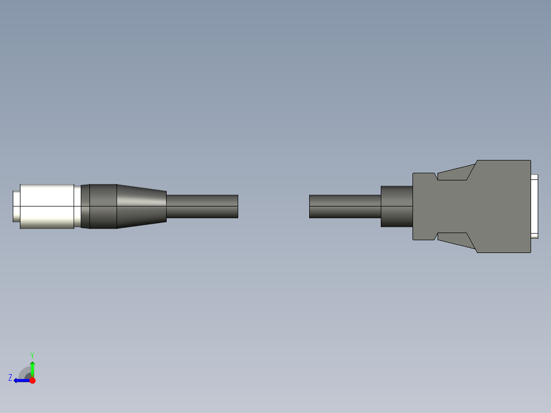 基恩士CV-C3_10_17_kc图纸模型右视图