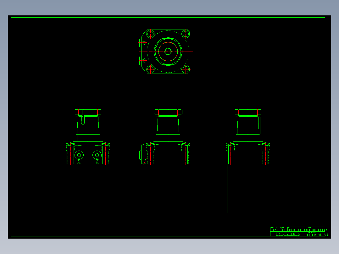 LHS1050-CL-Y30多系列多零件图纸模型